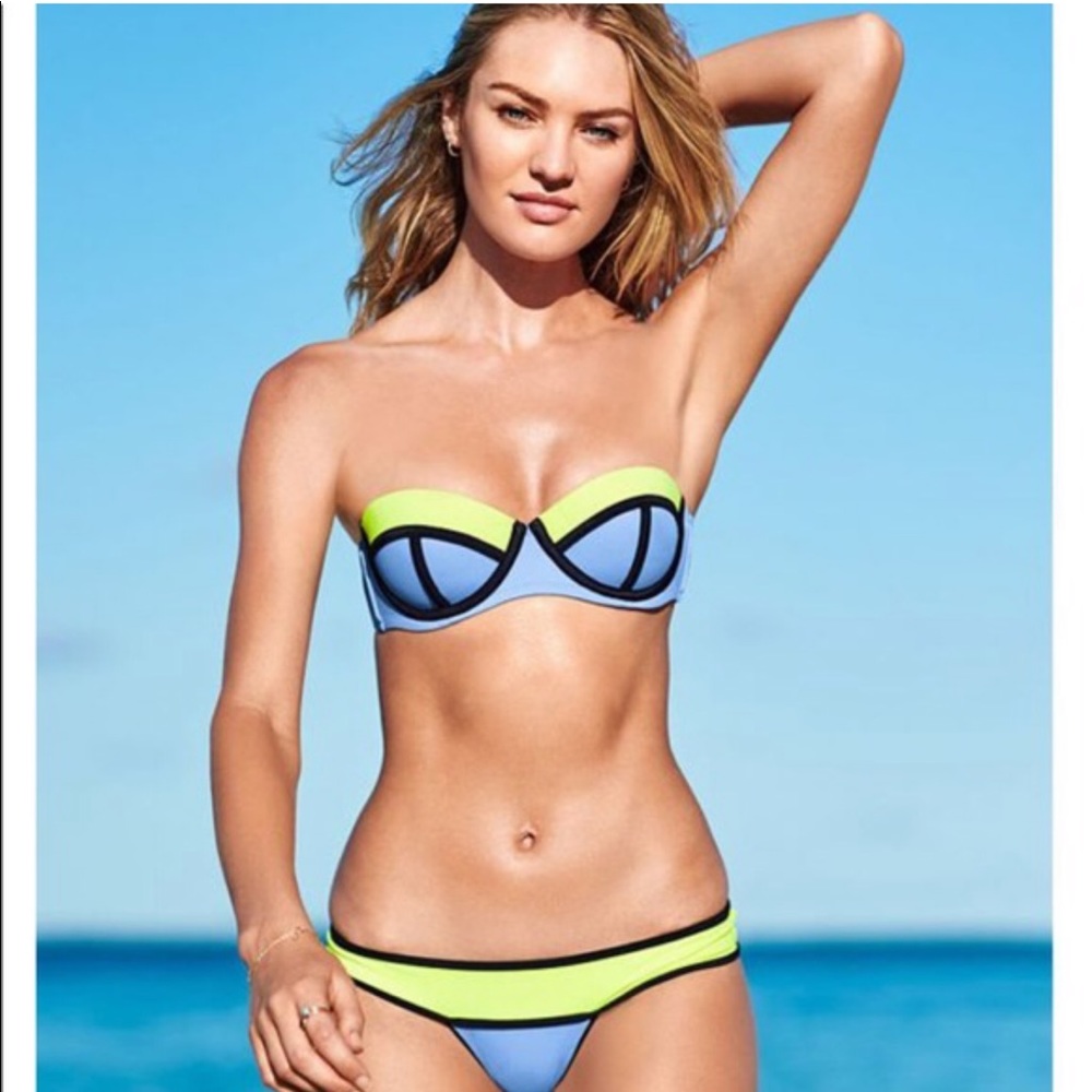 Victoria’s Secret colorblock bikini (top only)